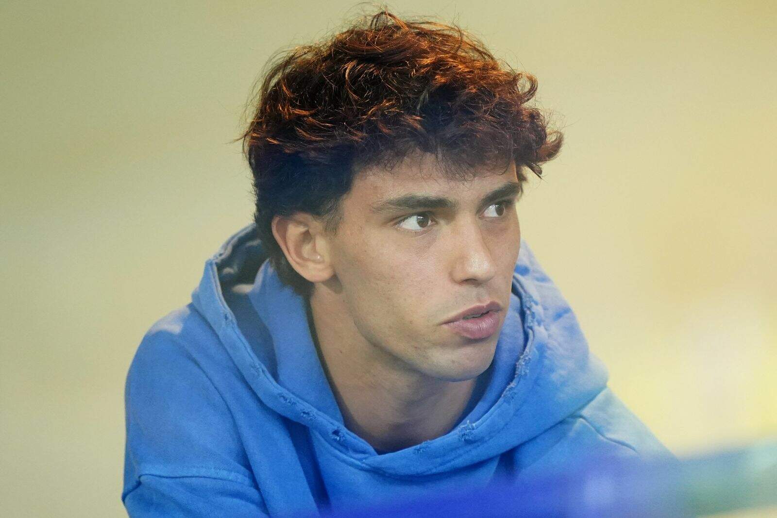 João Félix atento