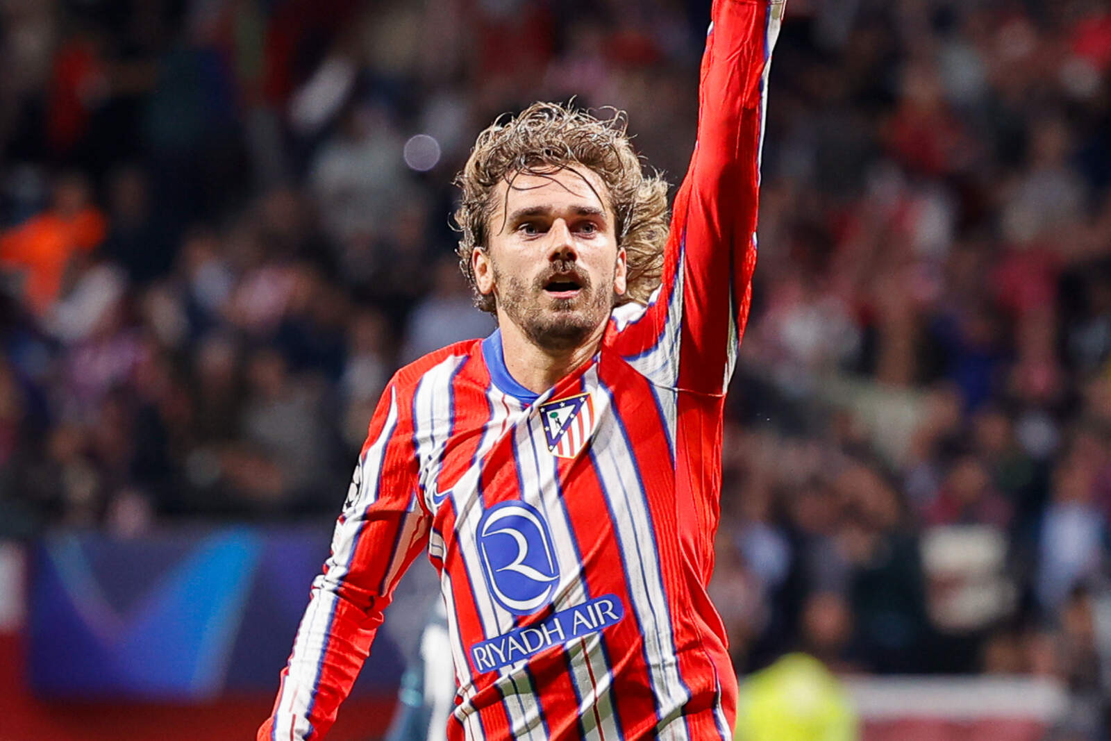 Griezmann celebrando un gol