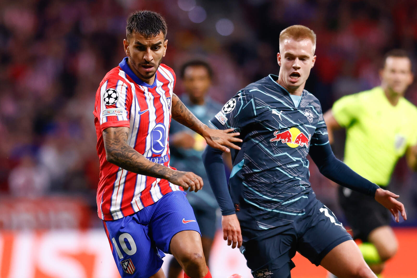 Correa en un partido