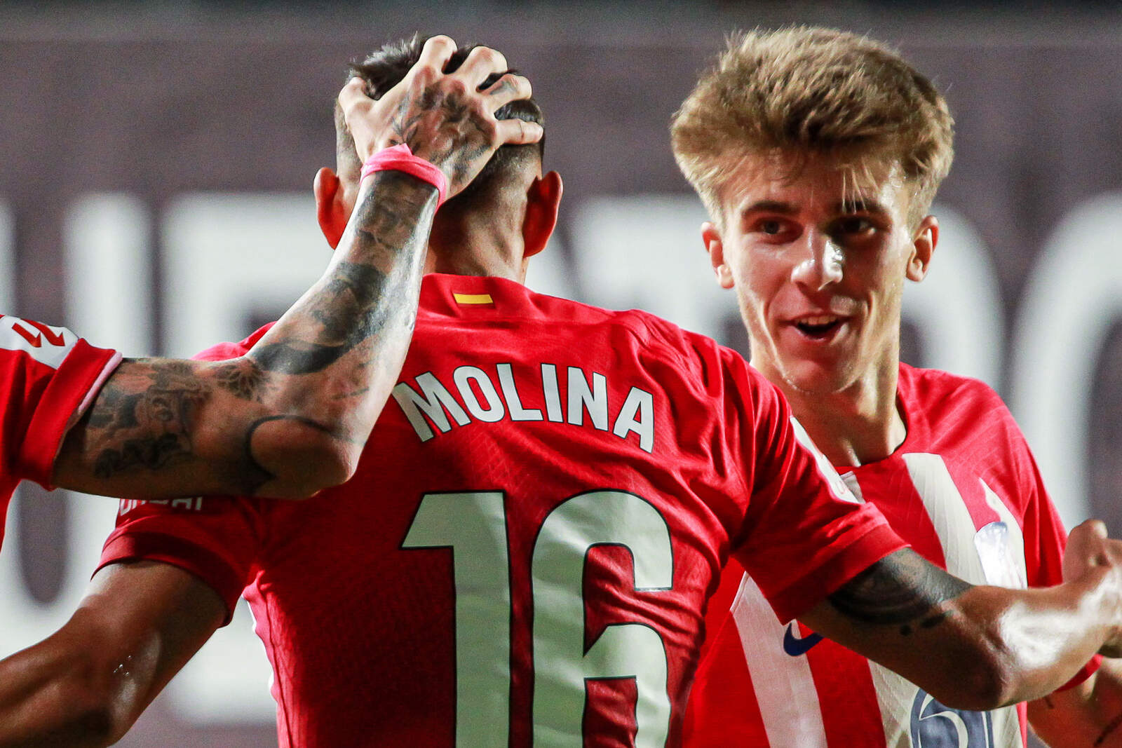 Nahuel Molina ha marcado dos goles en Vallecas