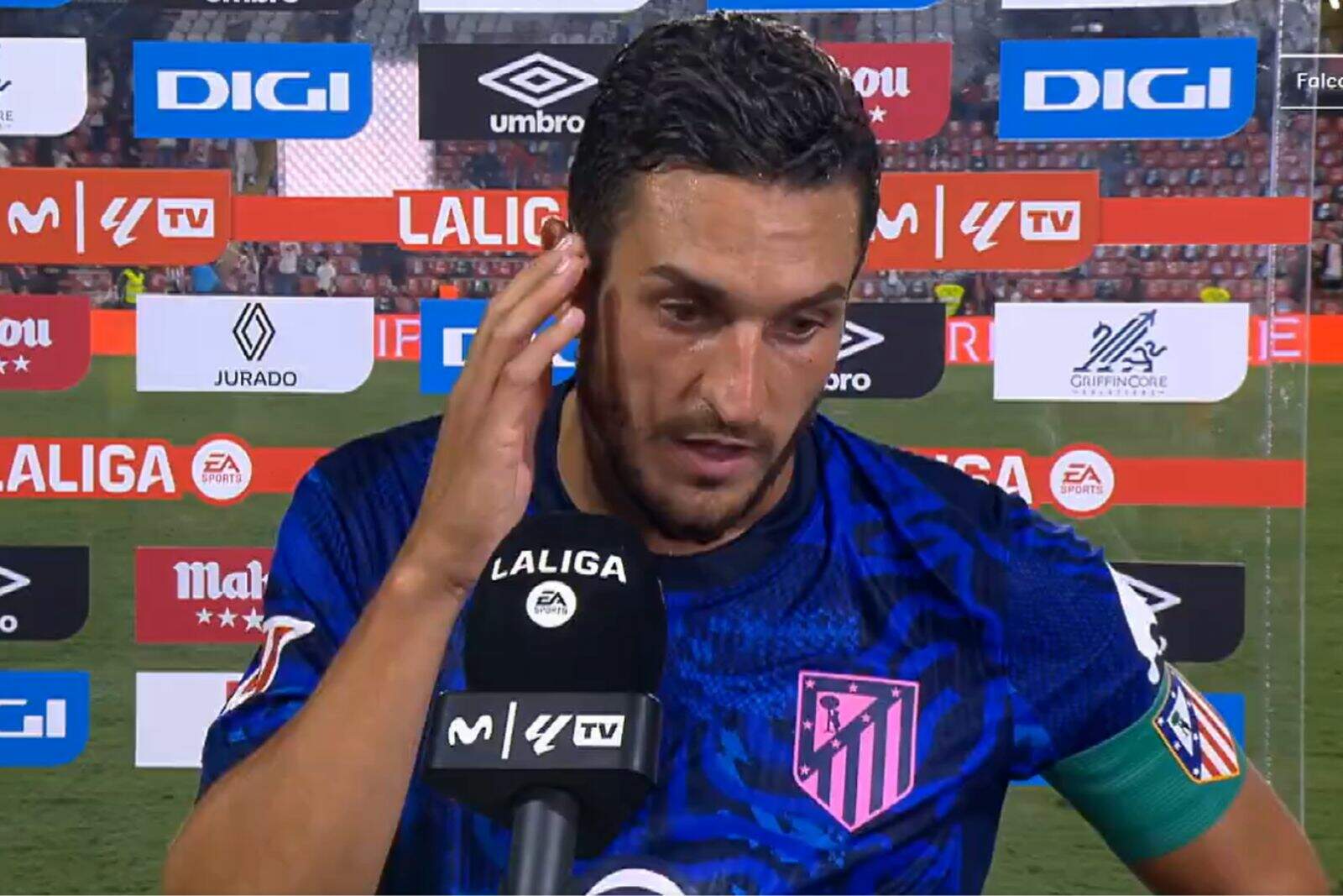 Koke repite el mismo discurso tras una nueva derrota del Atlético de Madrid