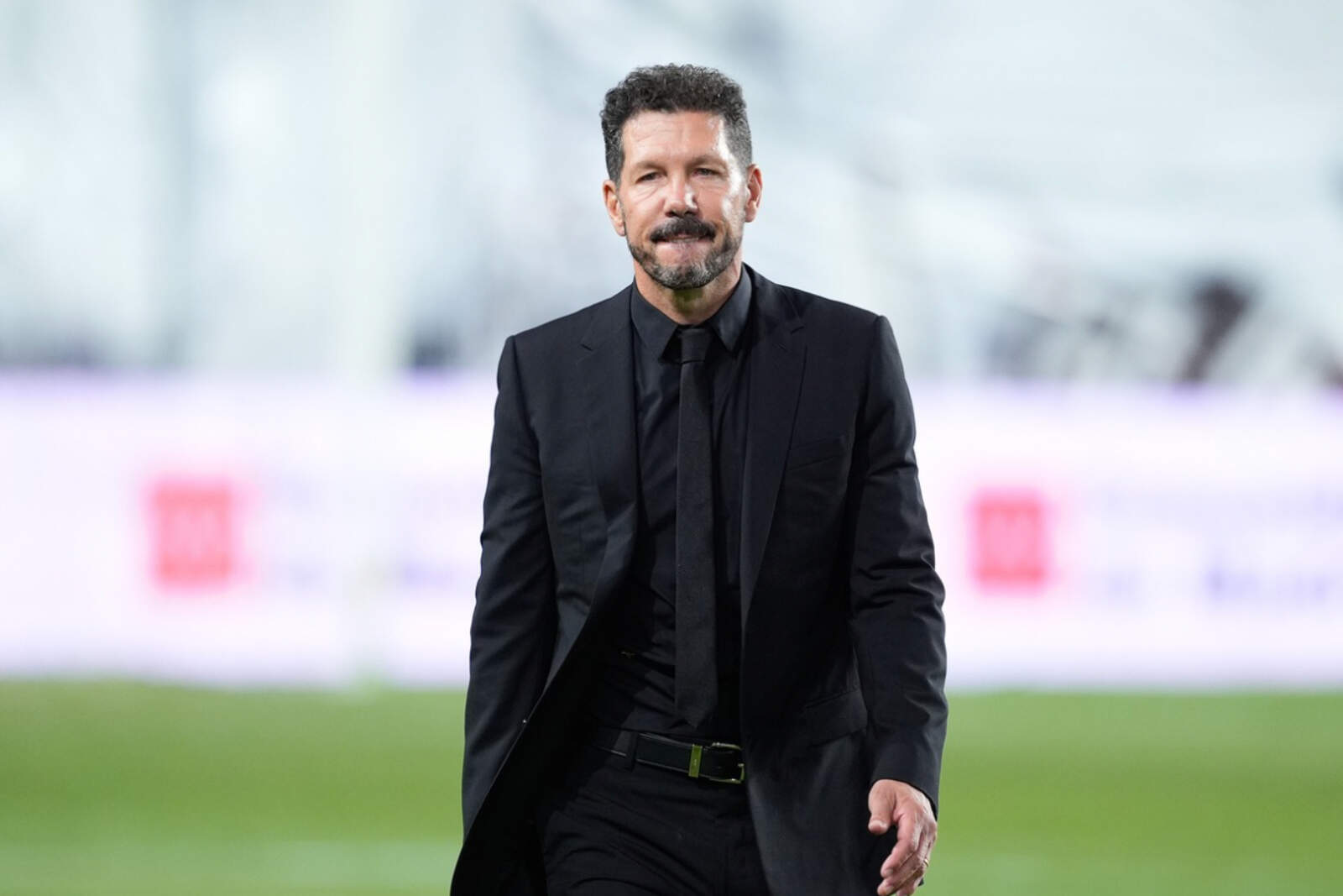 Simeone en un partido