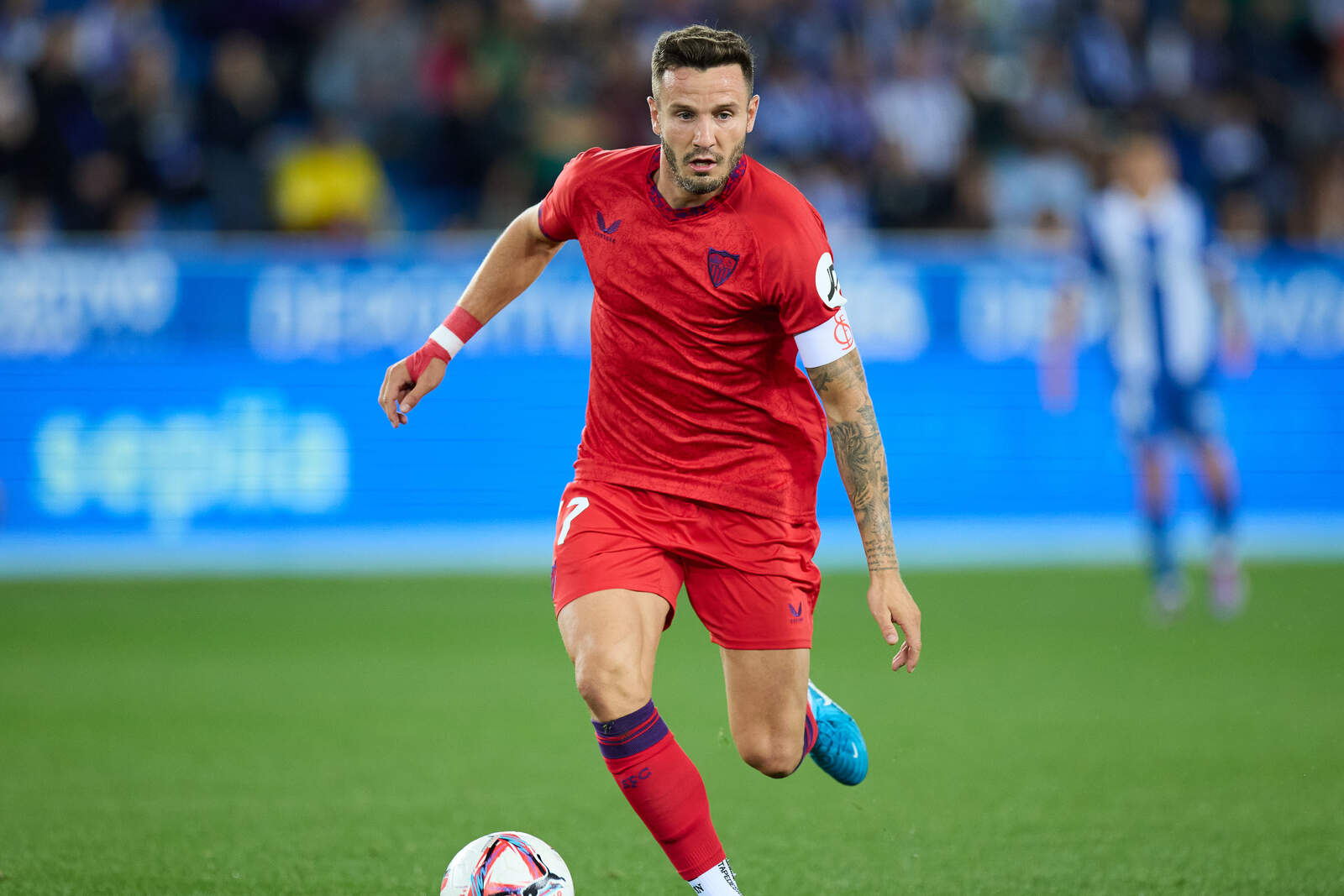 Saúl con el Sevilla
