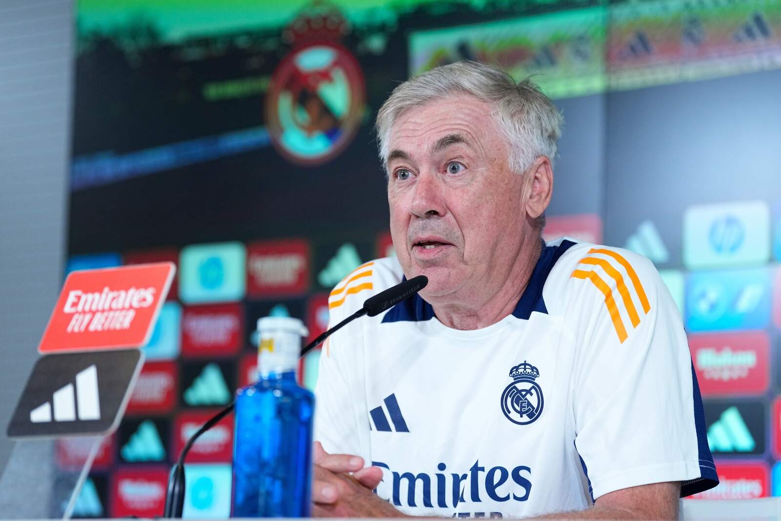 El sentir de Carlo Ancelotti tras la suspensión del derbi ante el Atlético de Madrid
