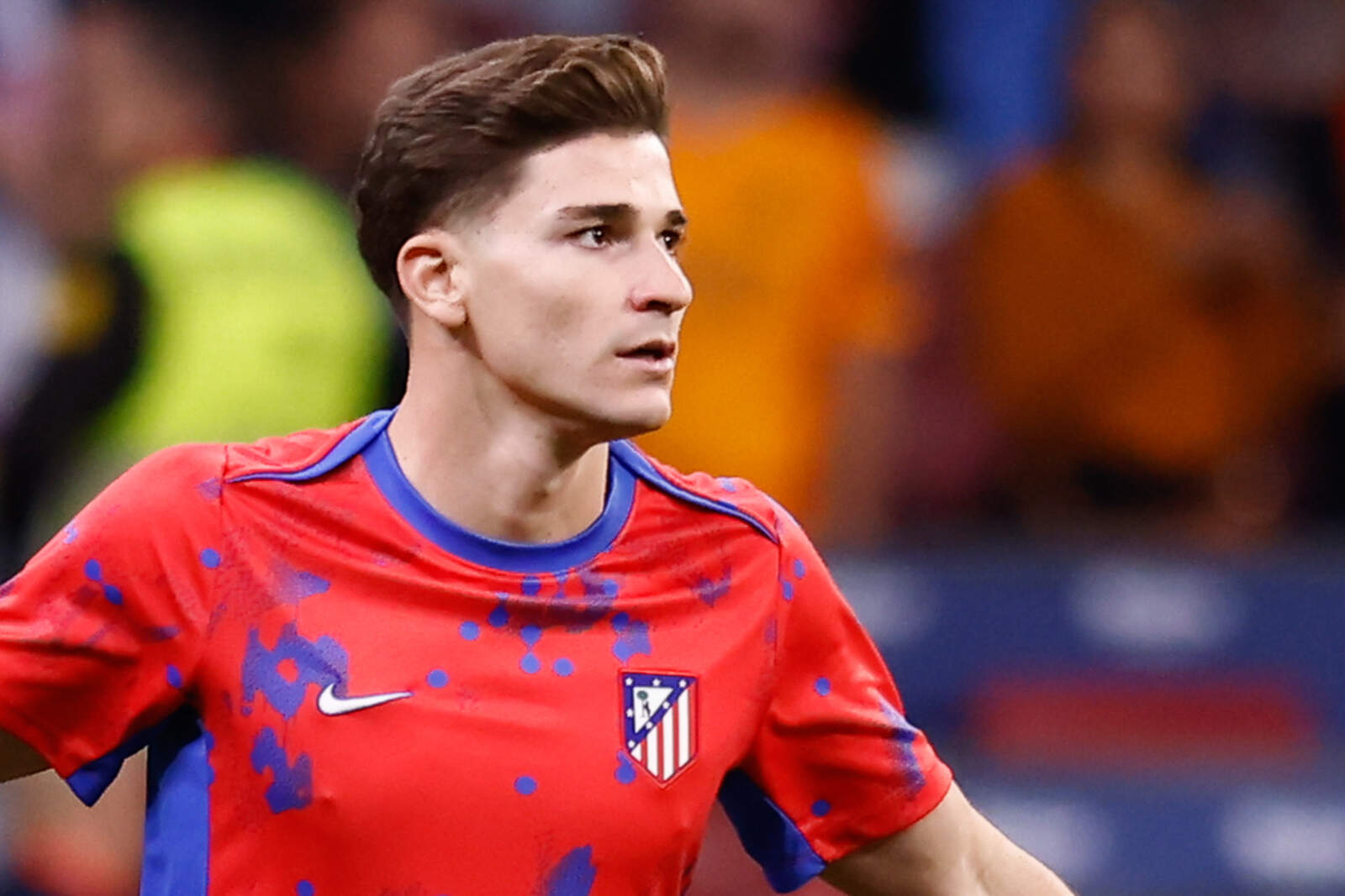 Julián antes de un partido