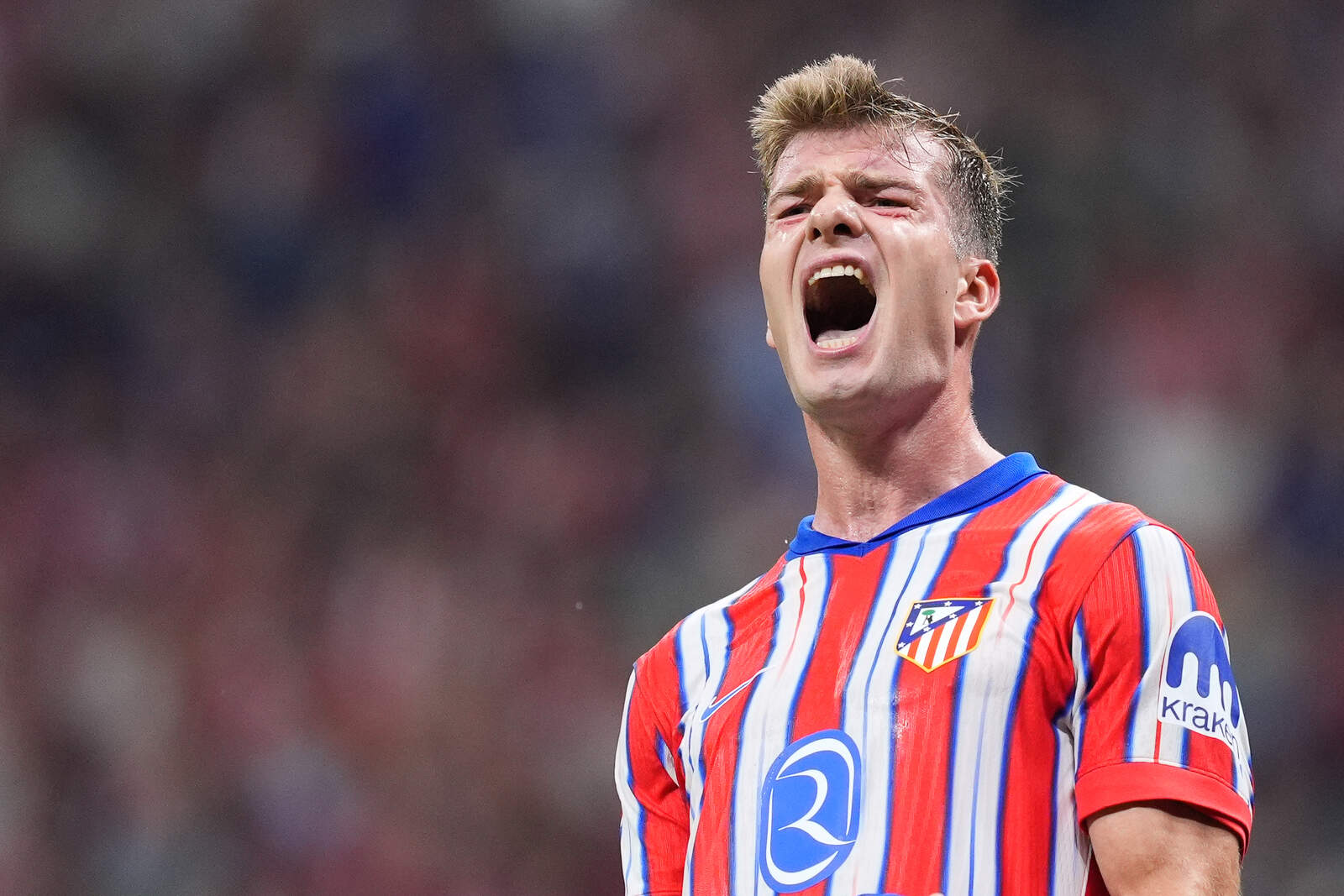 El ‘palo’ de Mario Suárez a Alexander Sorloth