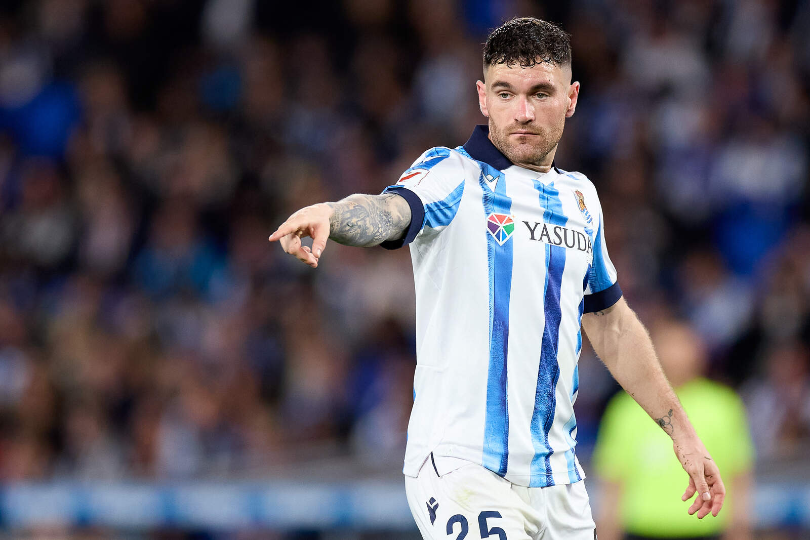 Javi Galán fue esencial para la Real Sociedad en su cesión