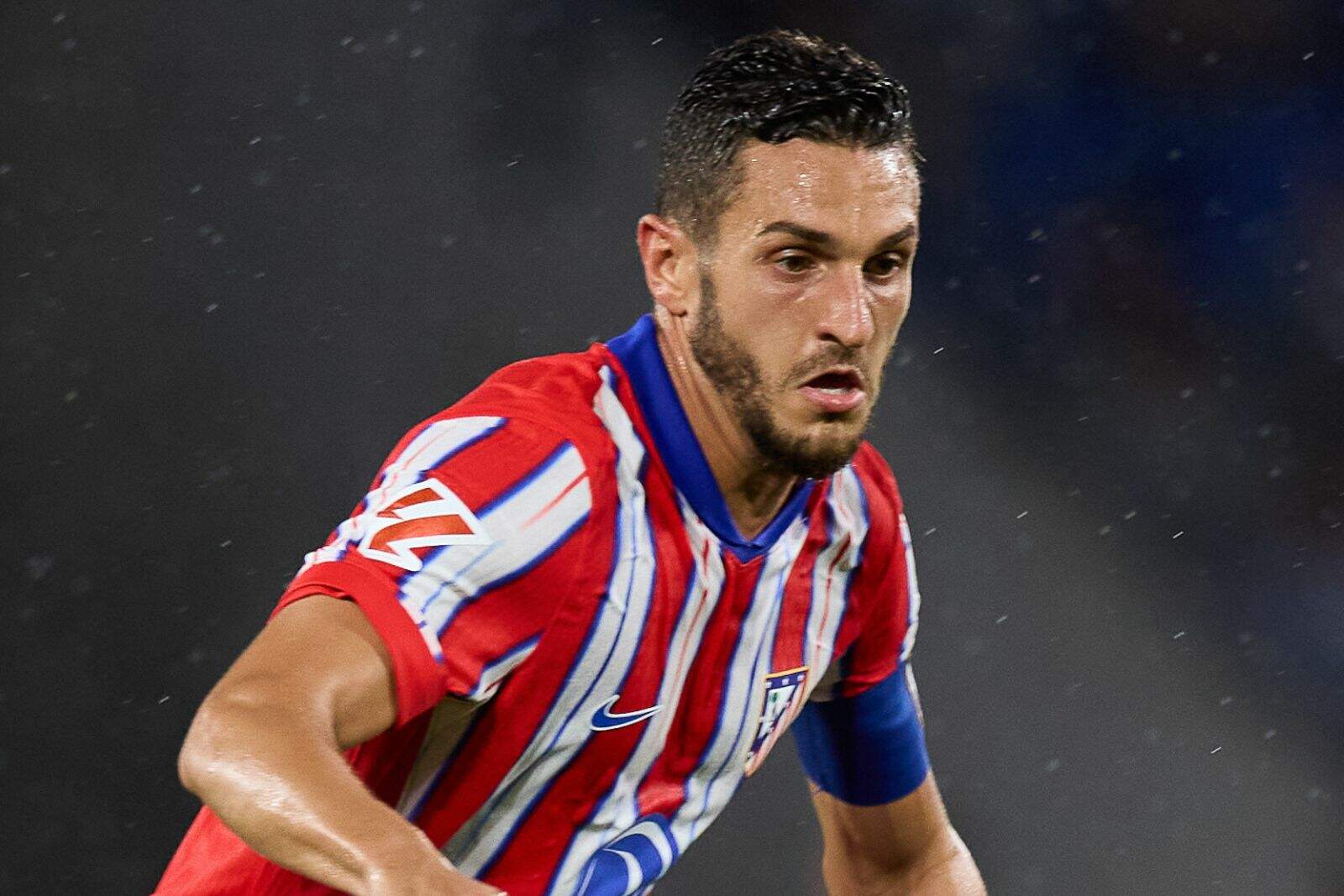 Koke durante un partido