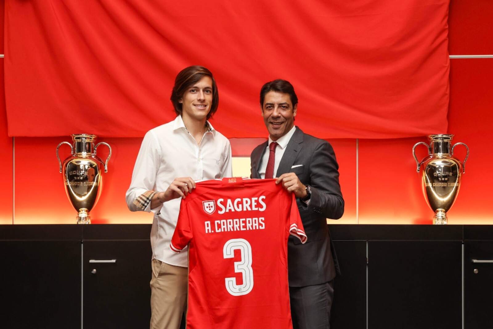 Carreras en su presentaci