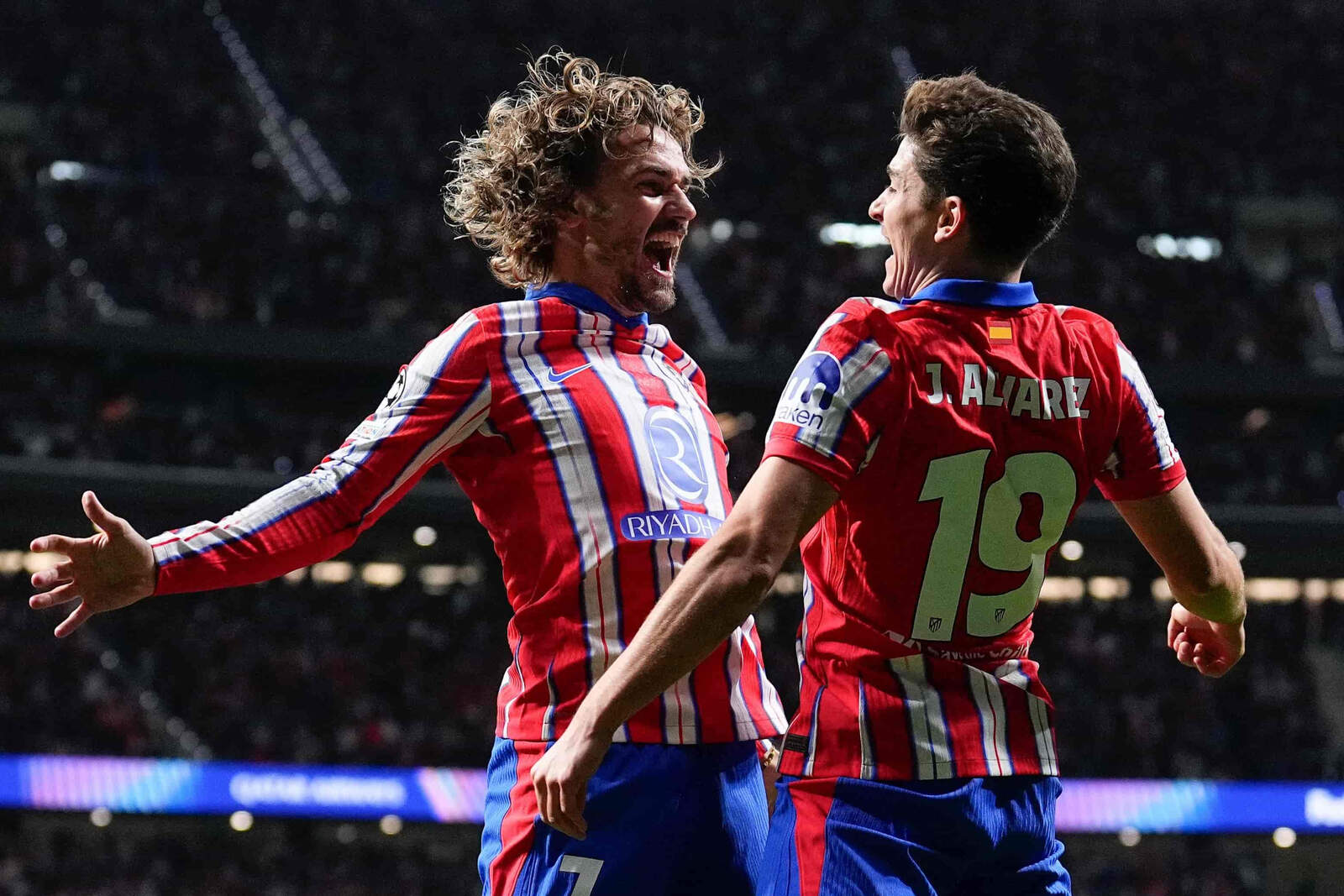 Antoine Griezmann brilló en el nuevo esquema de Simeone