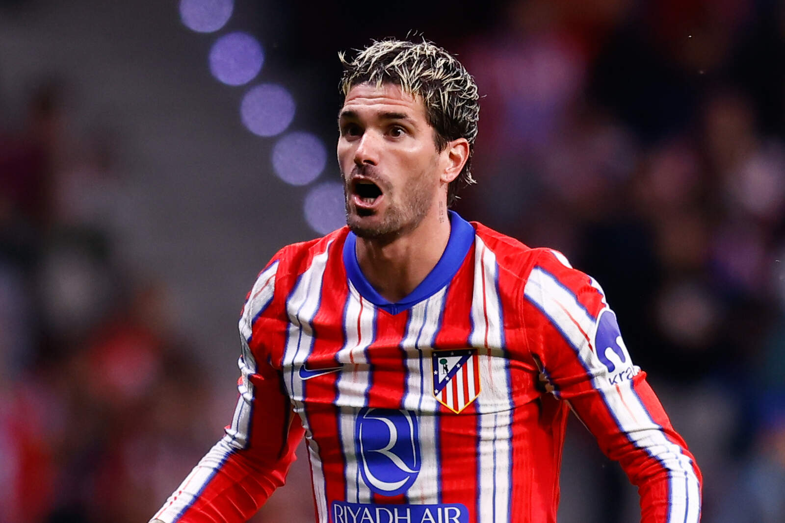 Rodrigo De Paul jugando con el Atlético de Madrid
