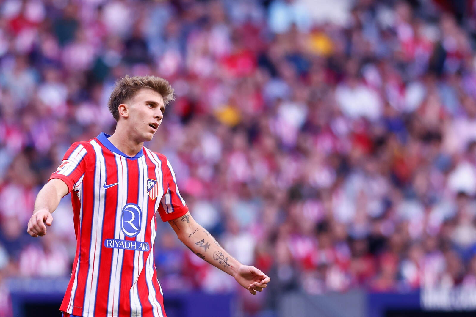 Barrios vuelve a tener minutos