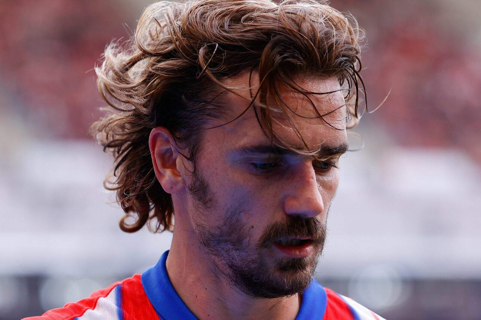 Antoine Griezmann salió muy tocado de Leganés