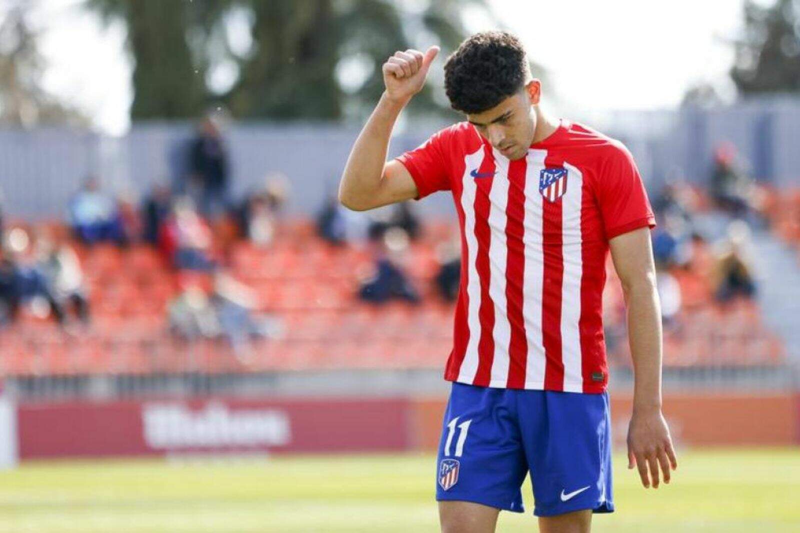 Salim en un partido