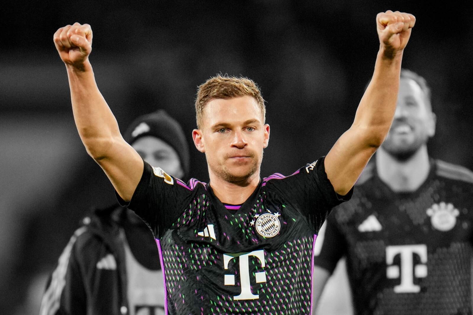 Joshua Kimmich con el Bayern Munich