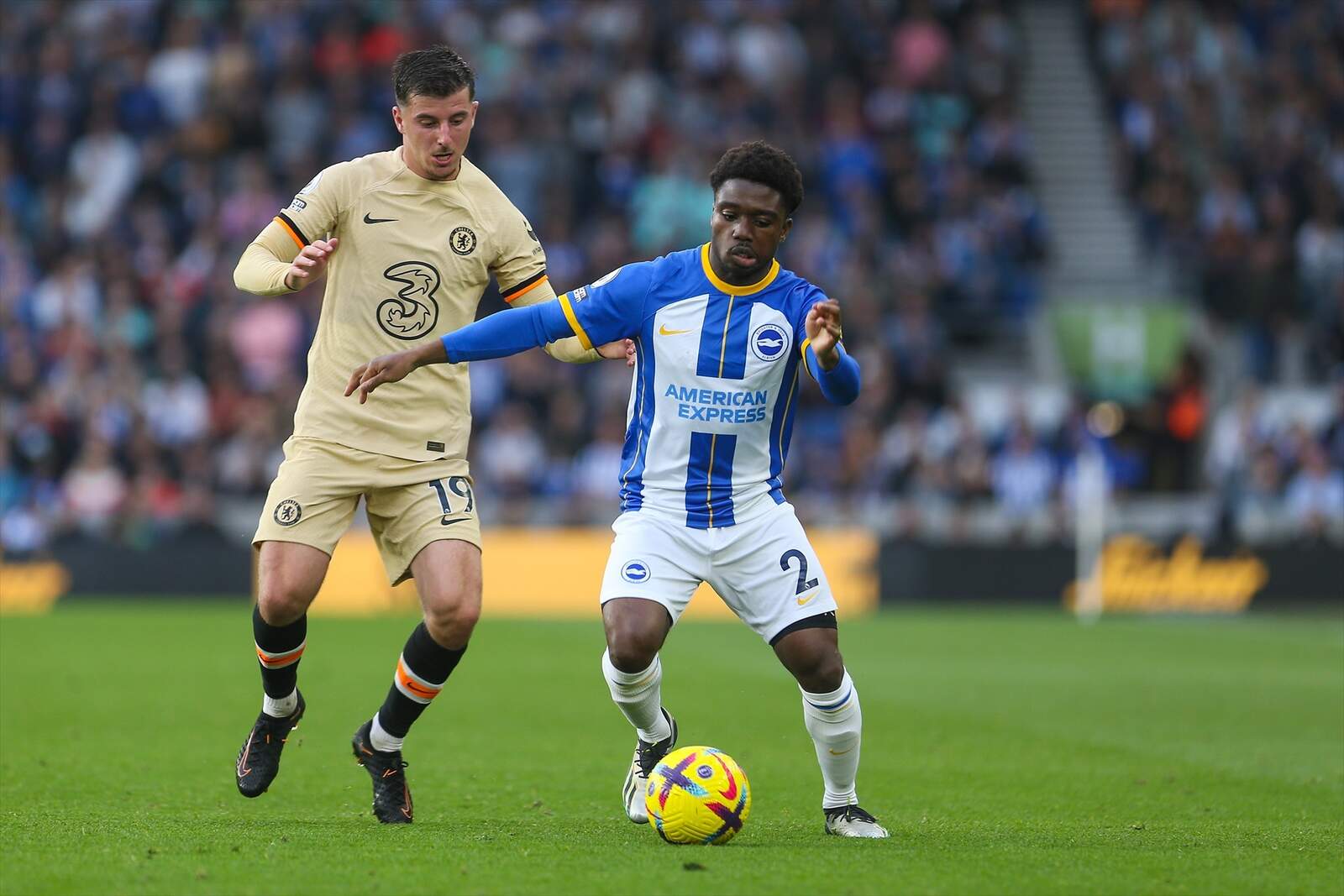 Lamptey, un jugador que resalta en el Viejo Continente 