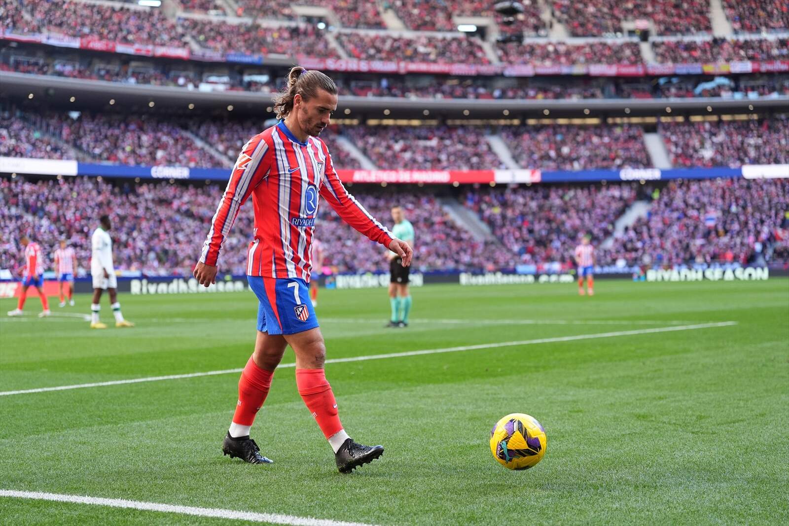 El Atlético, algo atascado