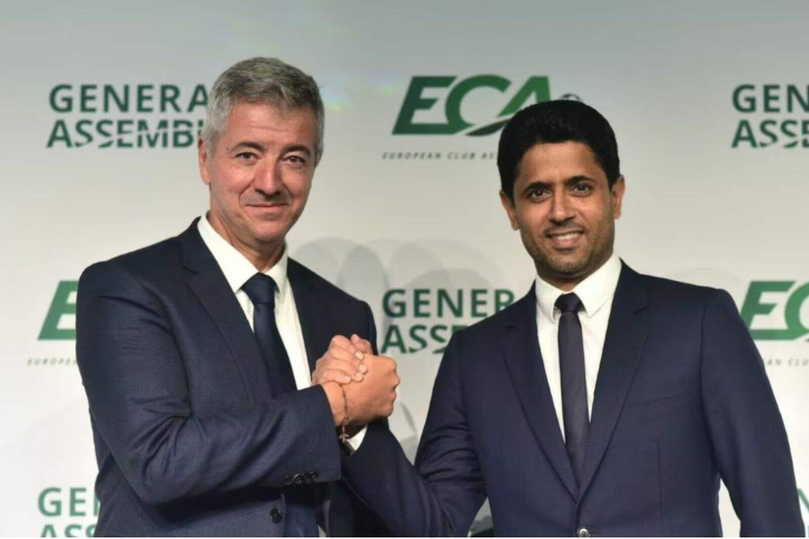 Gil Marín junto a Al Khelaifi