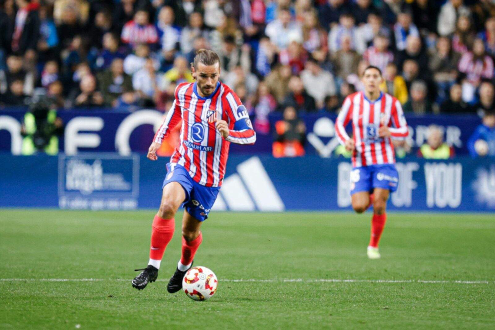 Griezmann durante un partido