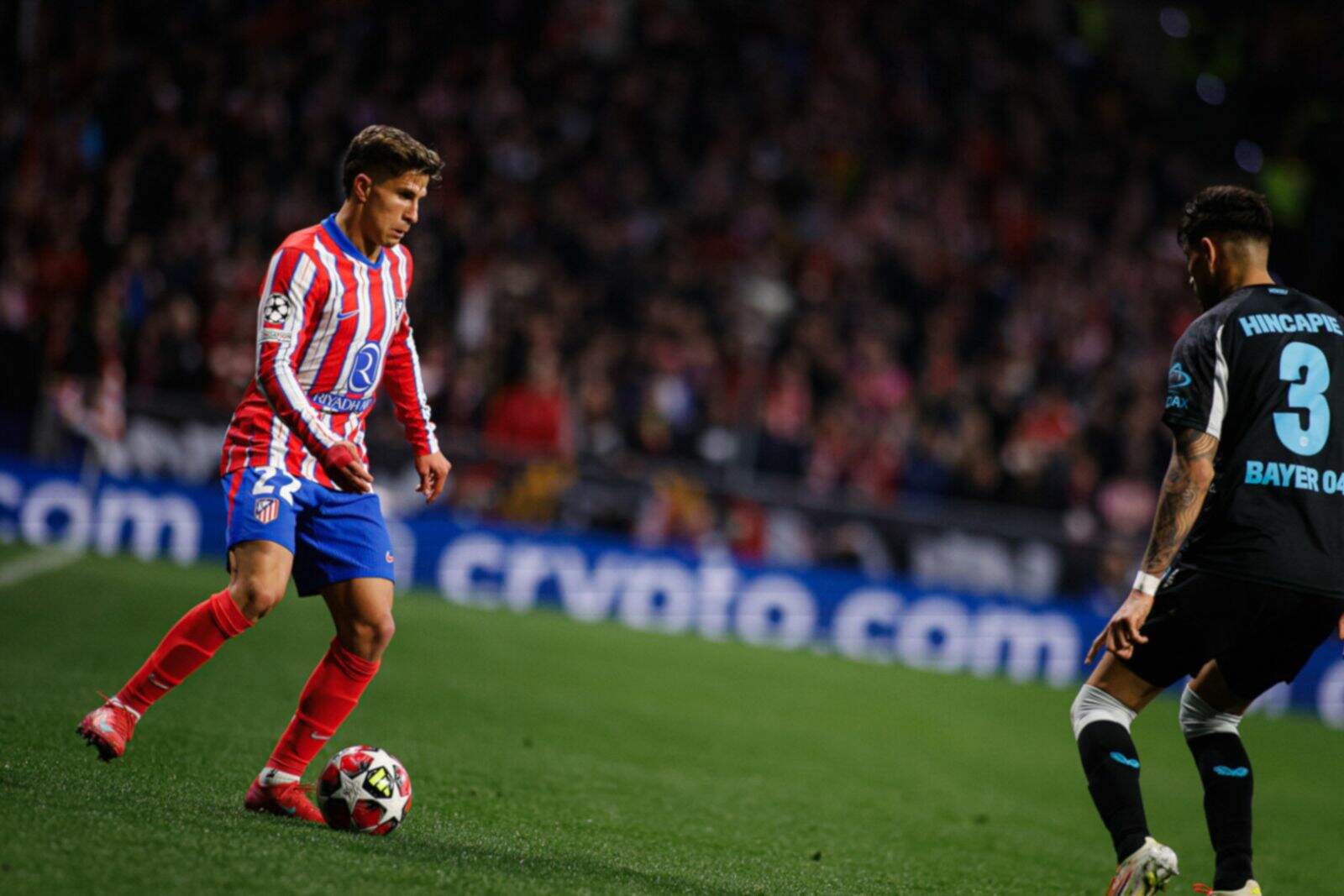 Giuliano durante un partido