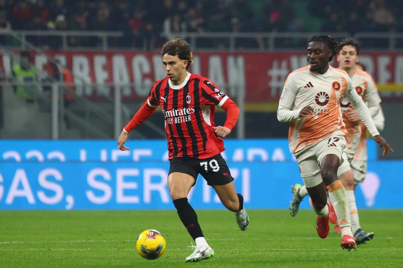 Joa Félix durante su debut