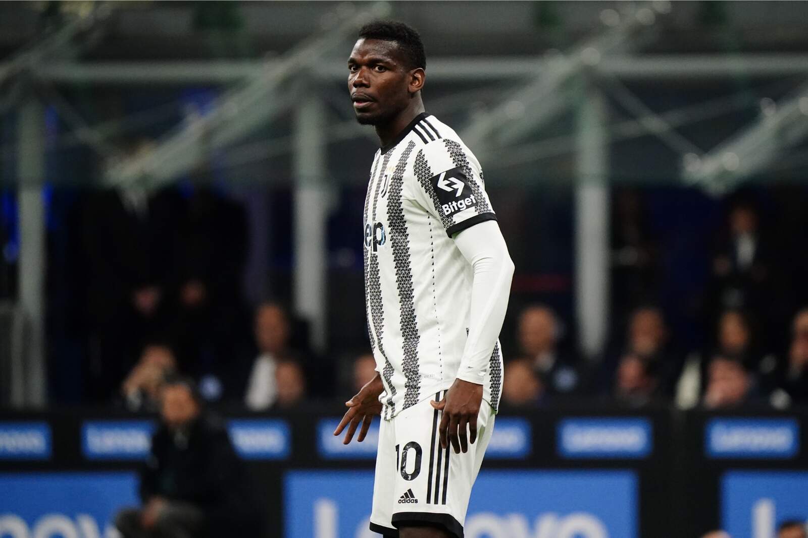 Pogba durante un partido