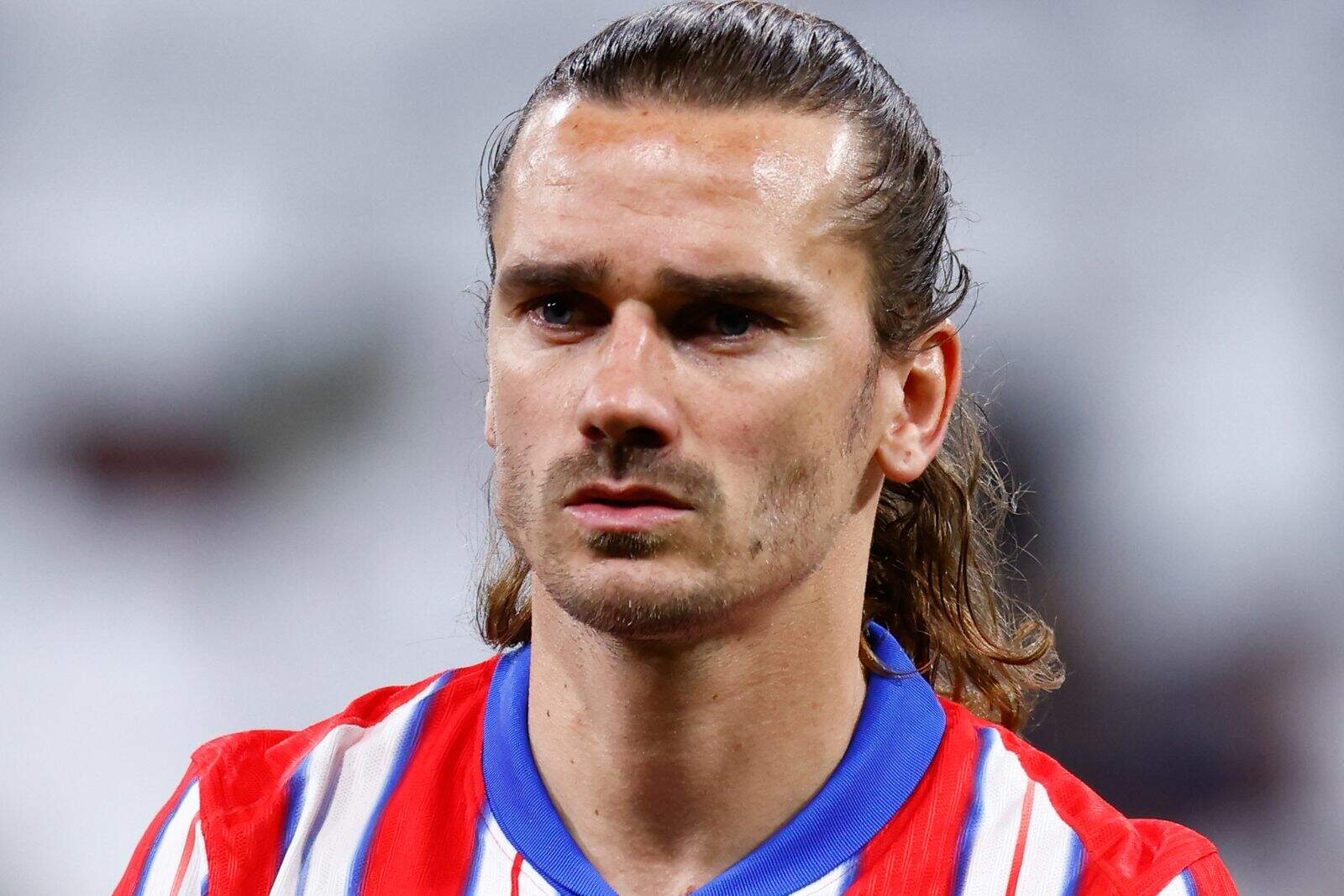 Antoine Griezmann en un partido del Atlético de Madrid
