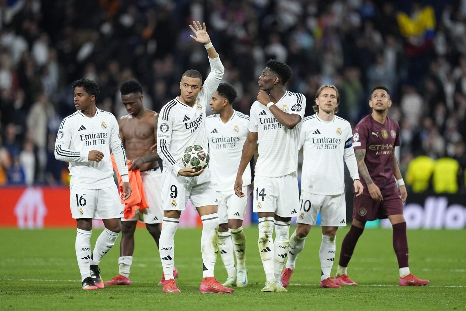 Mbappé ante el Manchester City