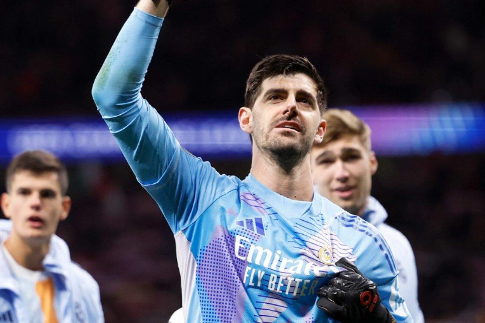 Courtois no llegará al derbi | Fuente: (@realmadrid)