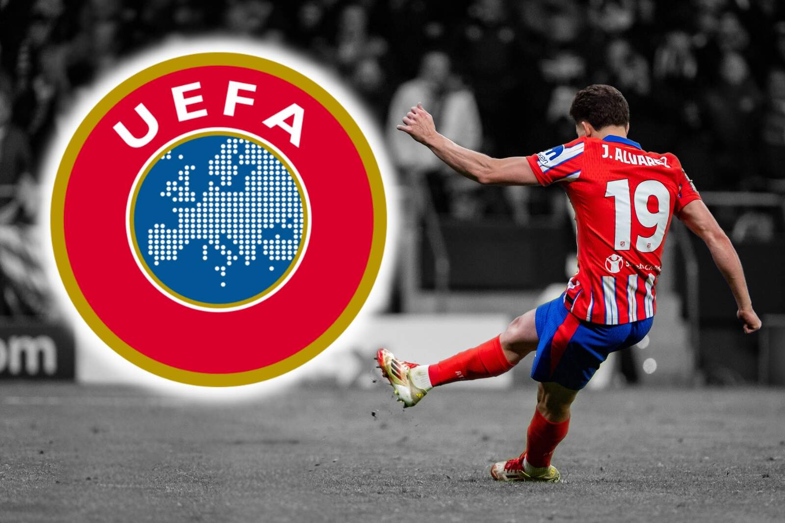 La UEFA evita el penalti de Julián Alvarez