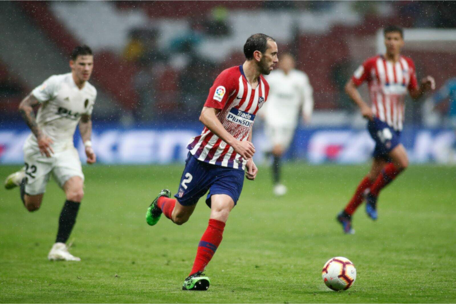 Godín con el Atlético de Madrid