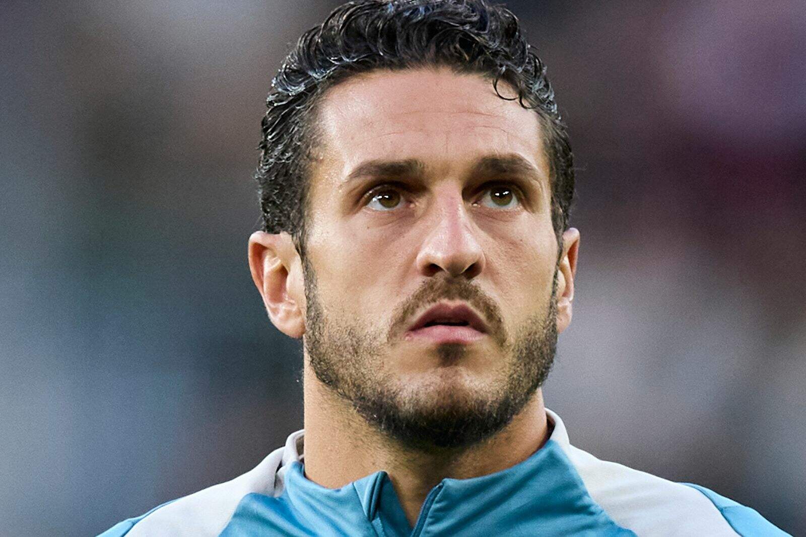 Koke antes de un partido
