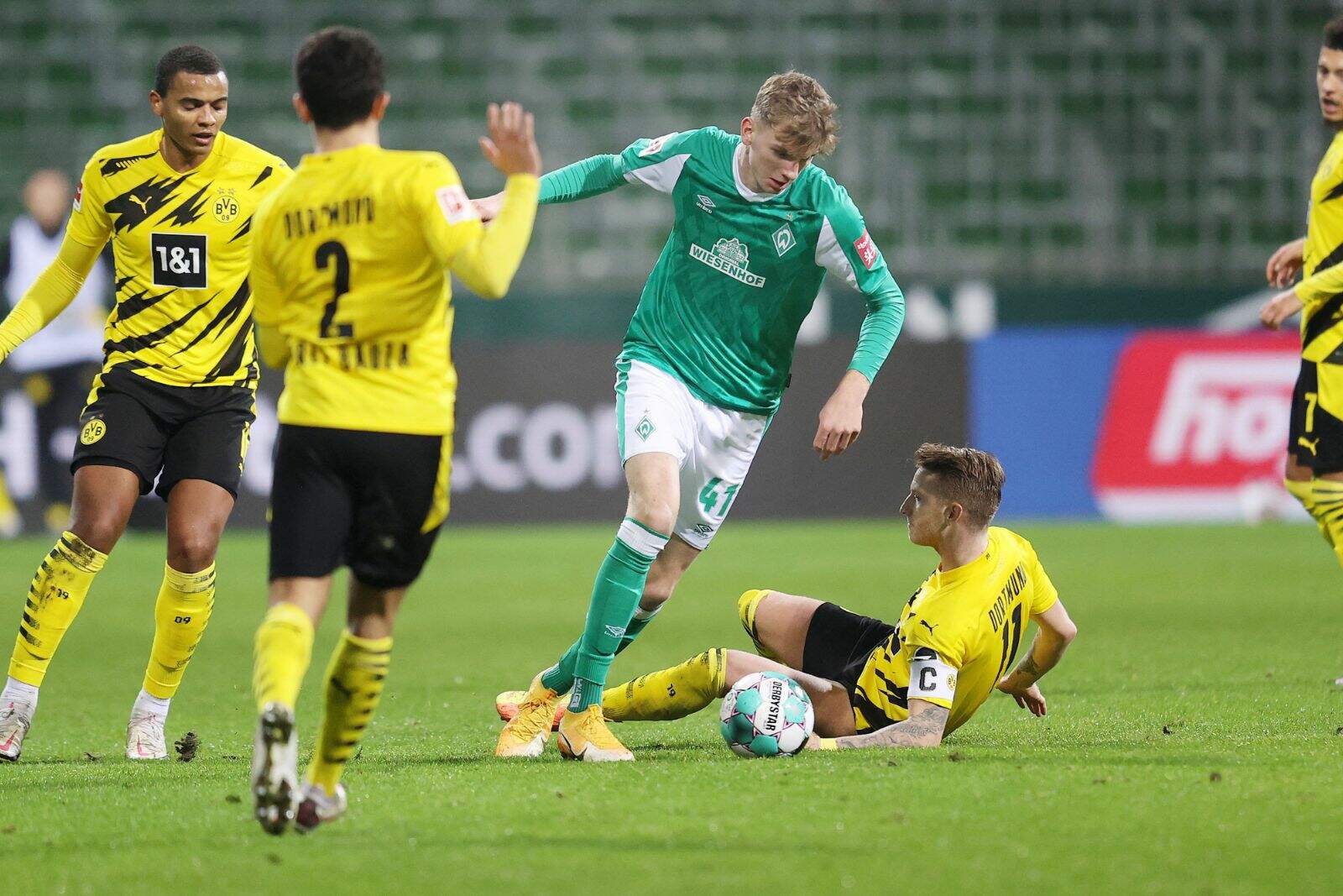 Woltemade en un partido