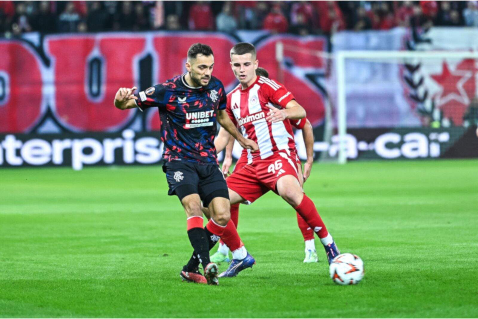 Mouzakitis en un partido