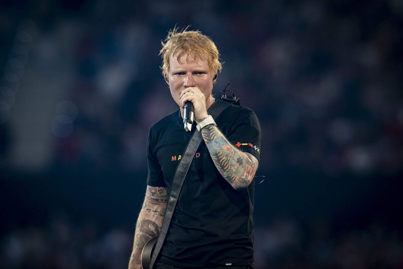 Ed Sheeran inauguro la temporada de conciertos en el Metropolitano