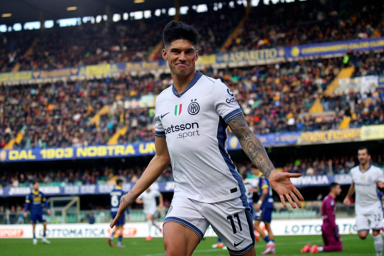 Correa con el Inter esta temporada