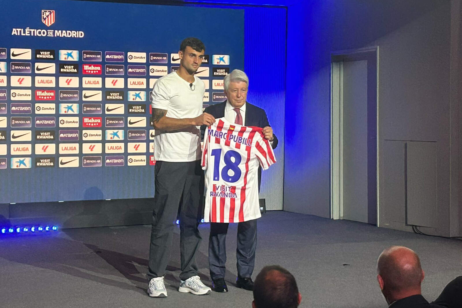 Pubill en su presentación
