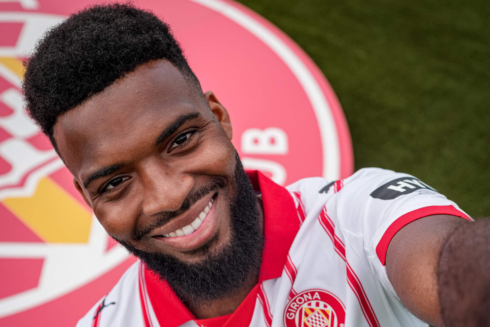 Lemar marca con el Girona | Fuente: (Girona)