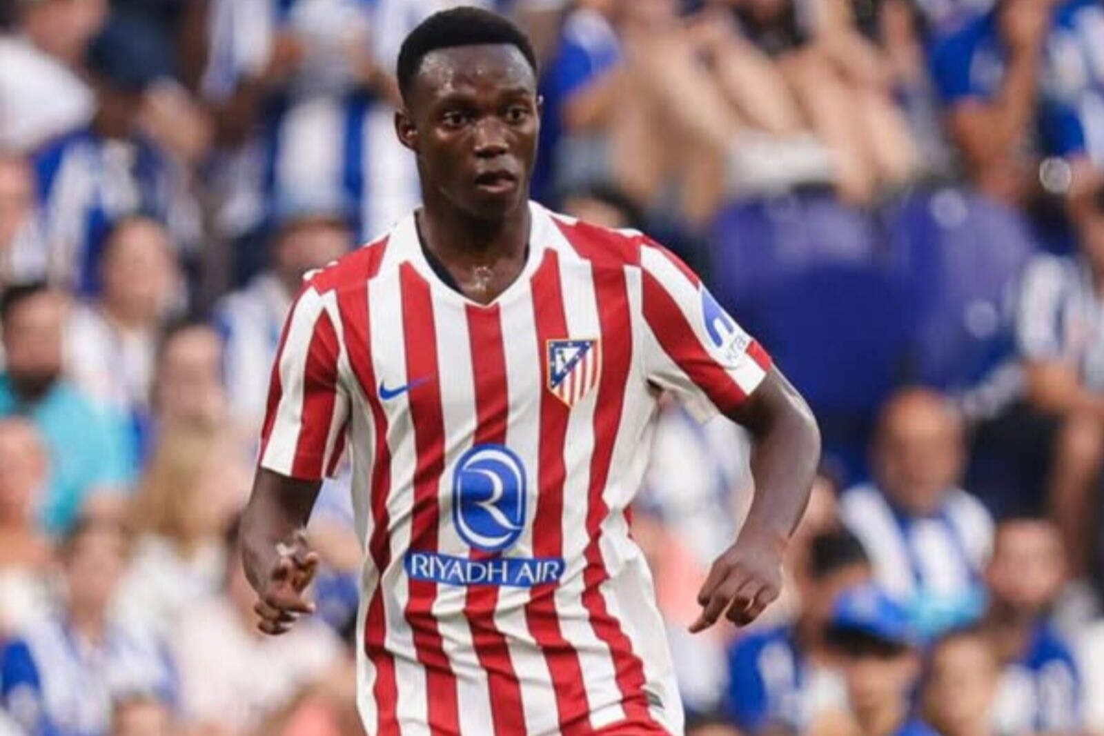 Taufik Seidu debutó oficialmente | Fuente: @Atleti