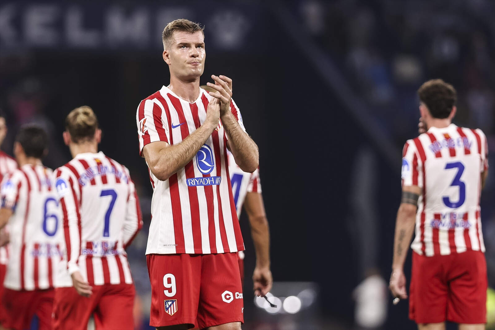 Sorloth no estará en Sevilla / Fuente: (@Atleti)