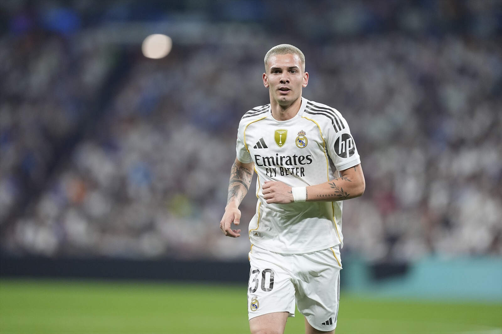Franco Mastantuono con el Real Madrid | Fuente @RealMadrid