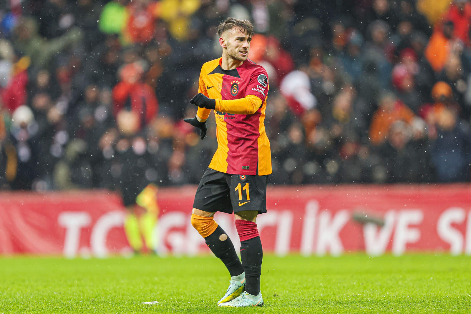 Akgün durante un partido