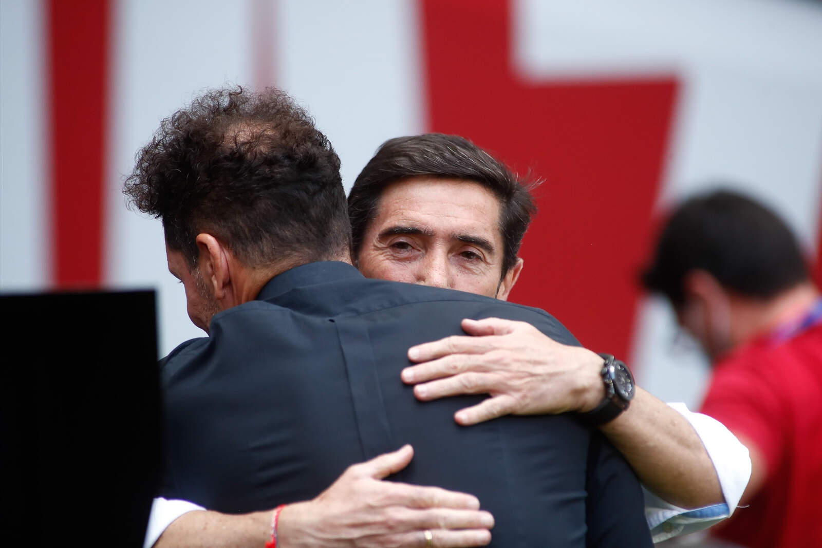 Simeone con Marcelino