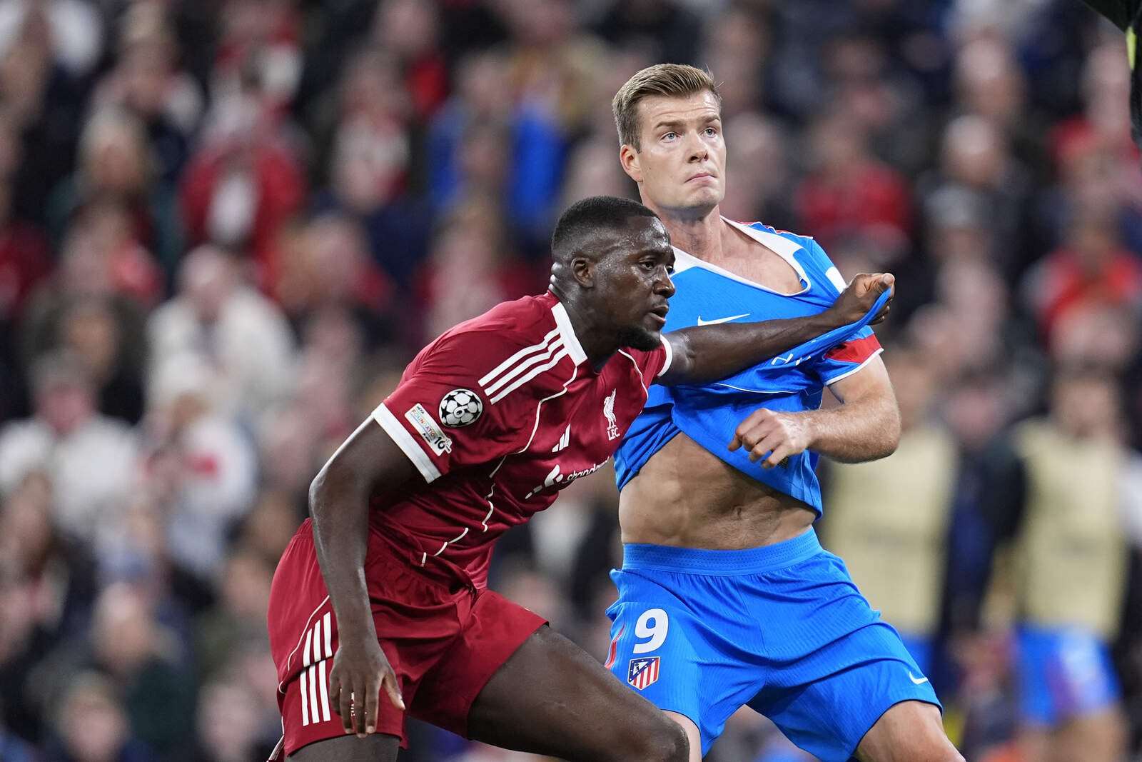 Sorloth preocupa al Atlético