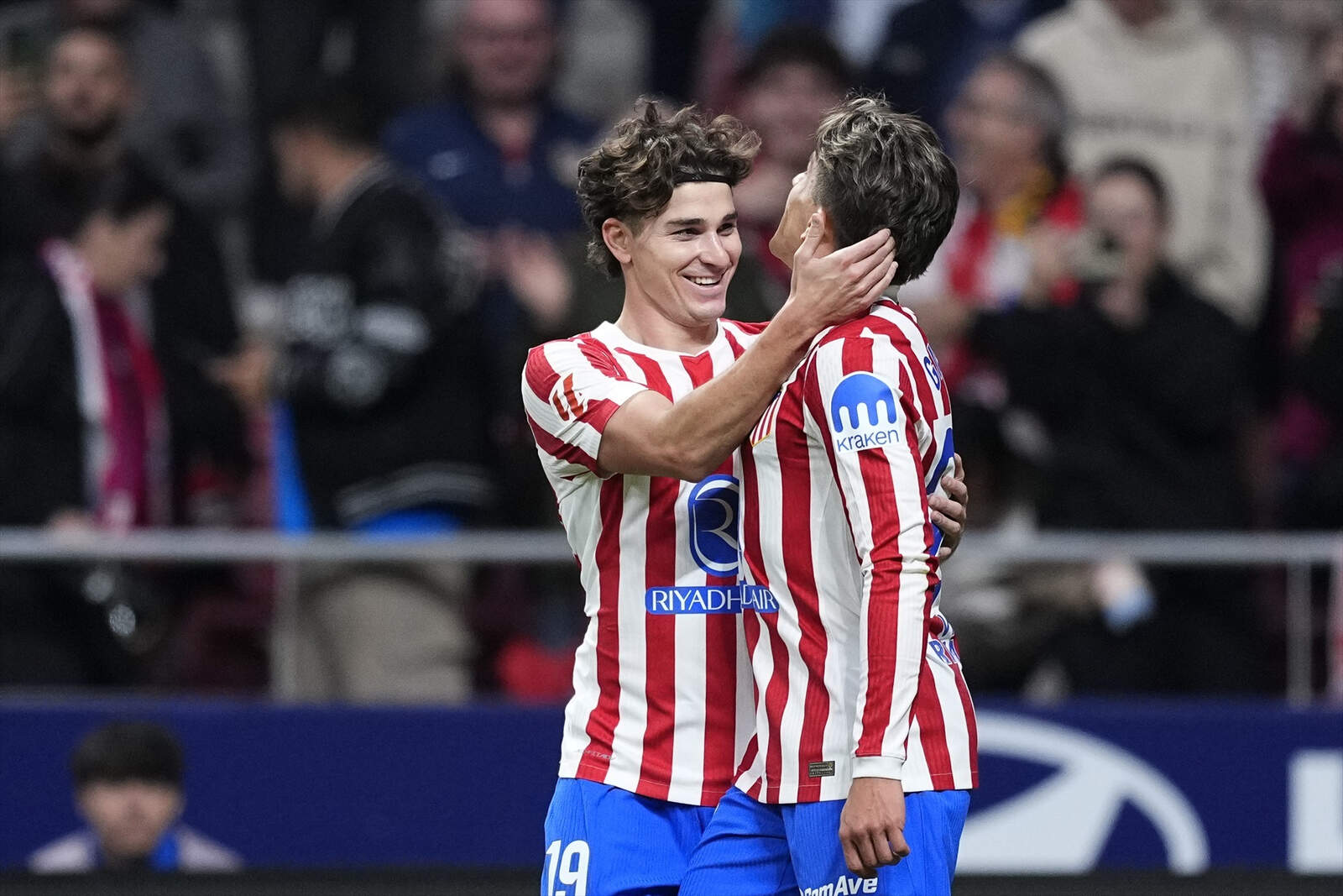 Julián Alvarez, Giuliano Simeone y Nahuel Molina, fuera de Angola: el Atlético respira