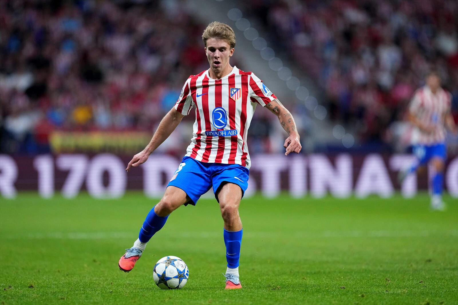Pablo Barrios esta temporada/ Atlético de Madrid