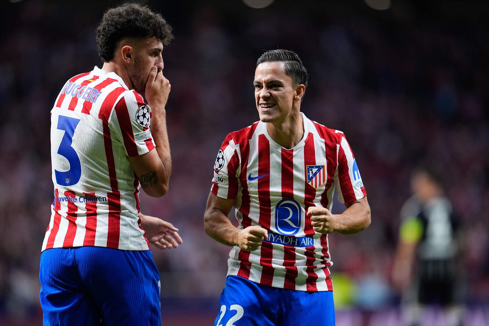 Ruggeri junto a Raspadori