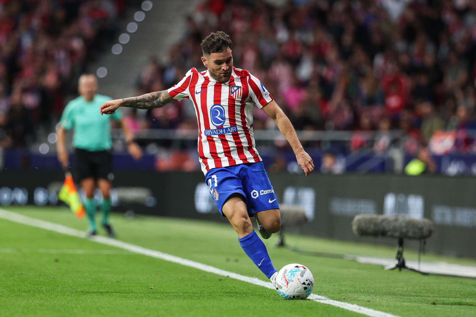 El rendimiento de Javi Galán no convenció a Simeone
