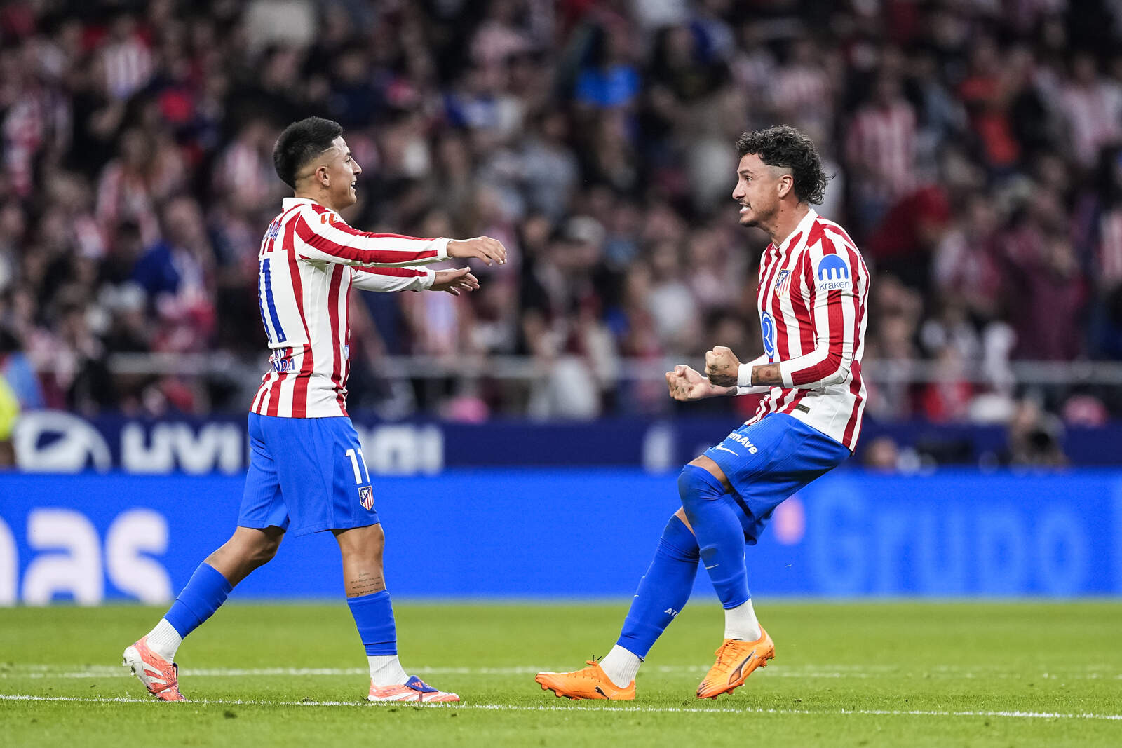 Giménez con Almada