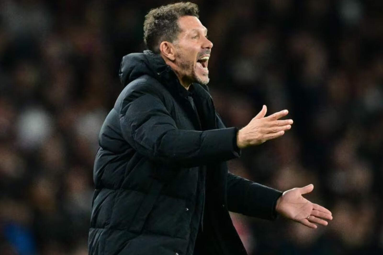 Simeone ya piensa en el partido frente al Betis